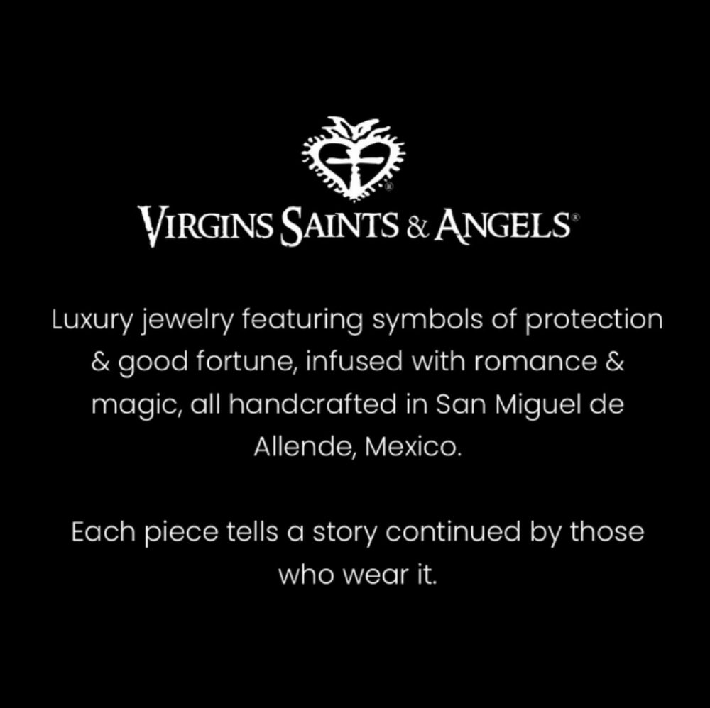 ✨ Virgins Saints & Angels Black & Gold Plush Pouch NEW! - Picture 10 of 12
